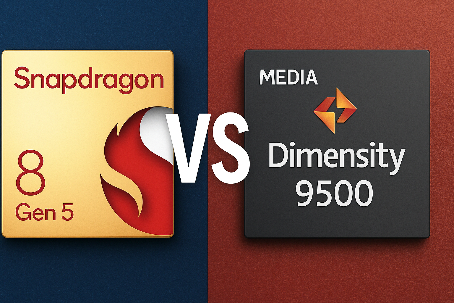 Snapdragon 8 Gen 5 vs Dimensity 9500 – The UltimateFlagship Processor Battle Explained