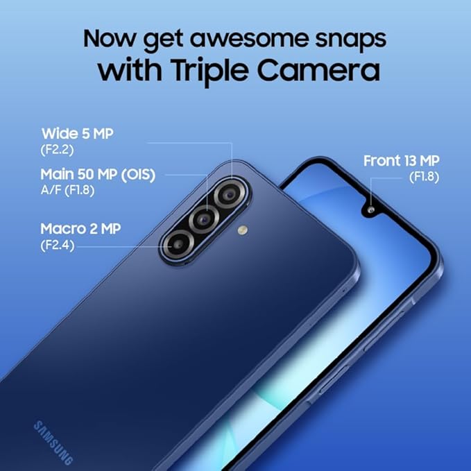 Samsung Galaxy A17 5G – Powerful 5G Performance, 50MP Camera, 6000mAh Battery