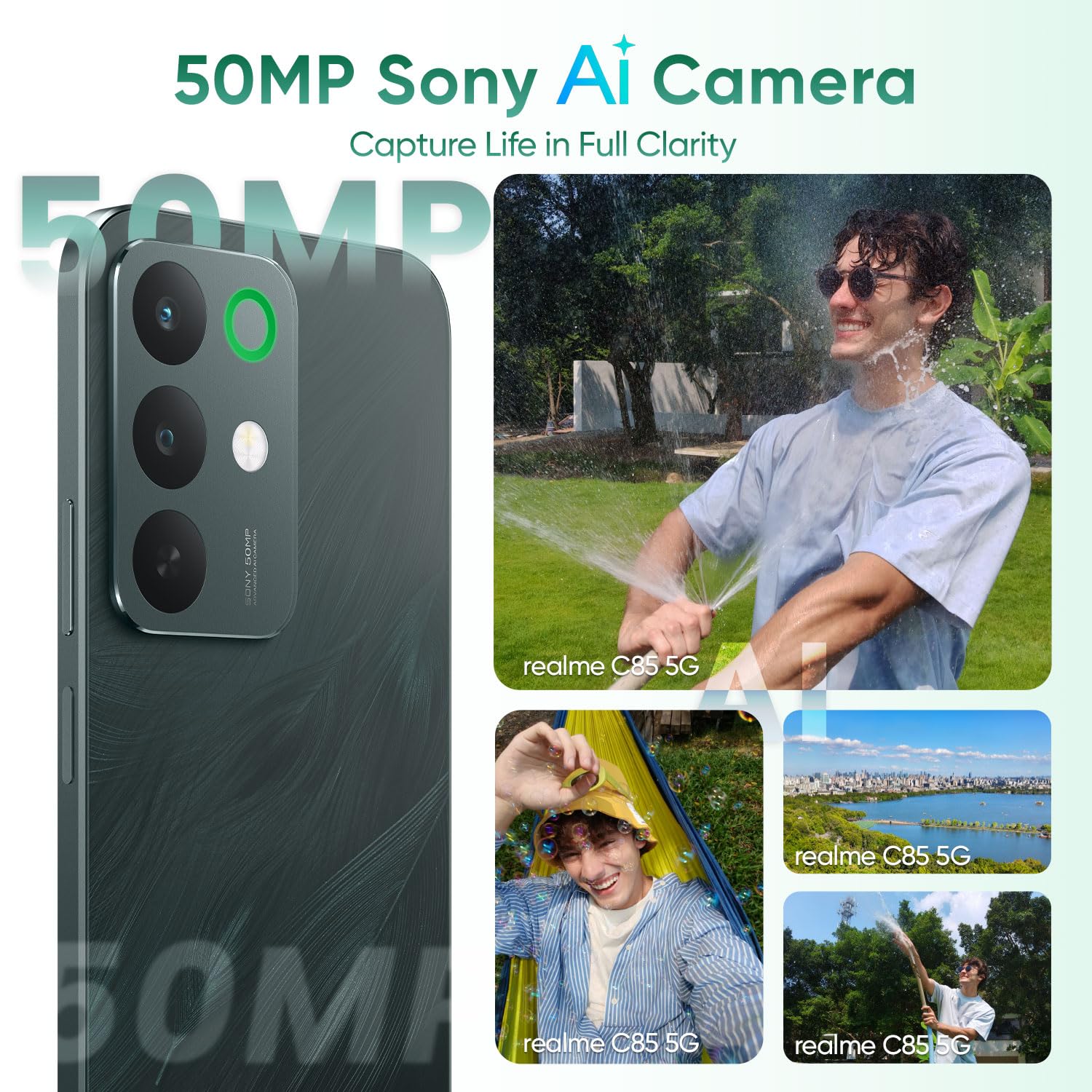 Realme C85 5G – 50MP Camera, Dimensity 6300, 7000mAh